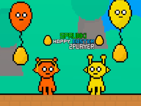 Juego Sprunki feliz Pascua 2 jugador  en línea