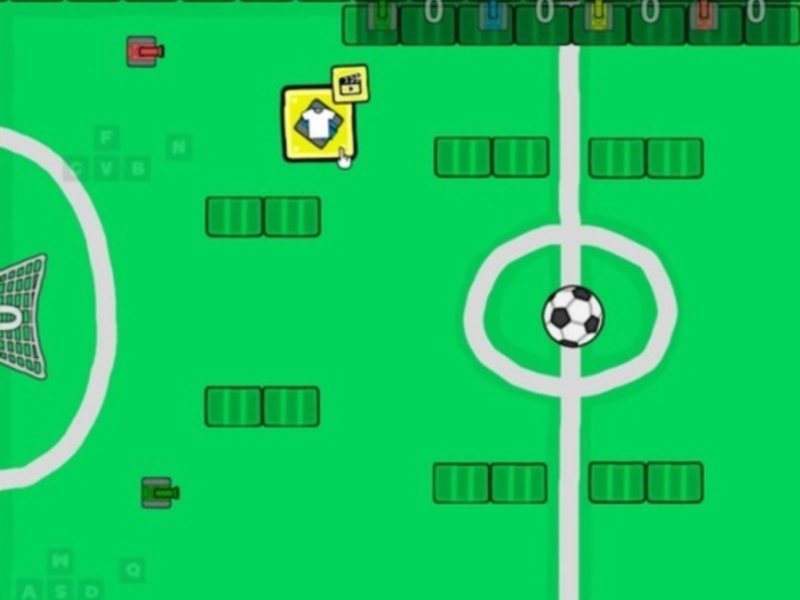 Juego Tank Soccer Battle 1 2 3 4 Jugador  en línea