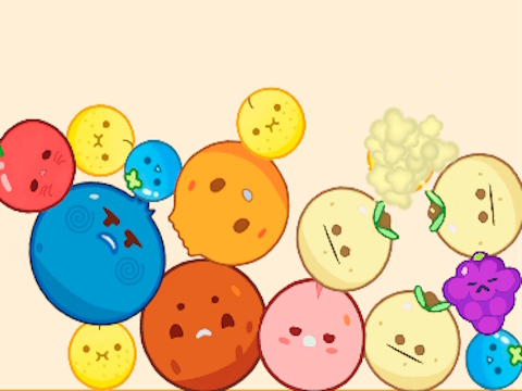 Juego Fusionar frutas: ¡Dobla la sandía!  en línea