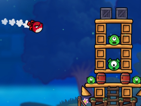 Juego Manía de pájaros de batalla enojados  en línea