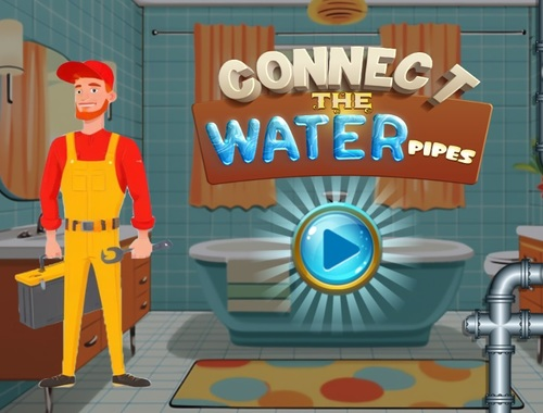 Juego Conecte las tuberías de agua  en línea