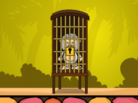 Juego Rescate el lindo mono blanco  en línea