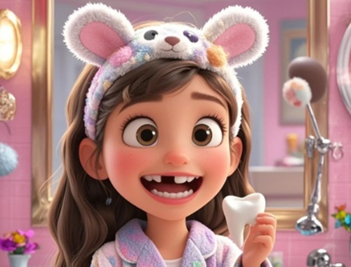 Juego Encuentra las diferencias: hada dental  en línea