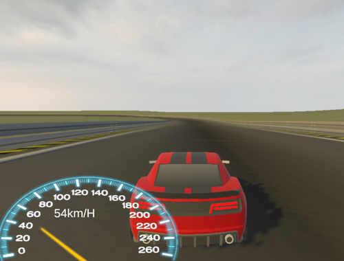 Juego Pista de carreras Red Car F8  en línea