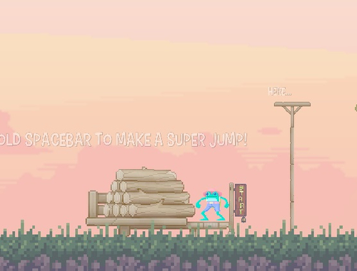Juego ¡Solo salta!  en línea