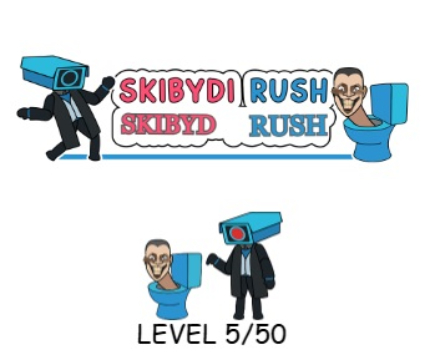 Juego Skibydi Rush  en línea