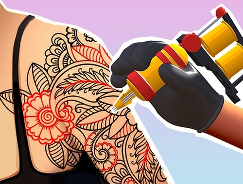 Juego Tatuaje maestro 3d  en línea