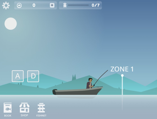 Juego Simulador de pesca  en línea