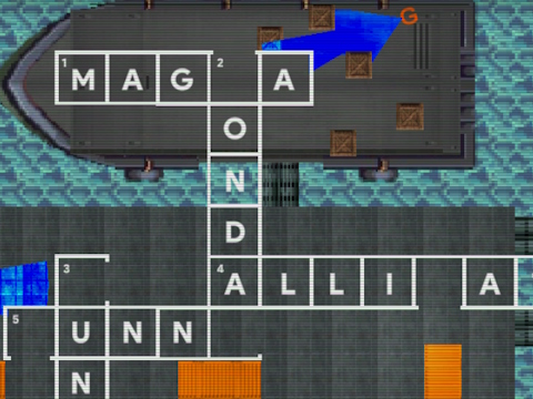 Juego Crucigrama de sigilo  en línea
