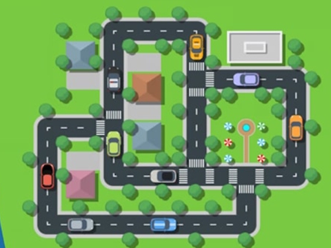 Juego Estacionamiento de tráfico  en línea