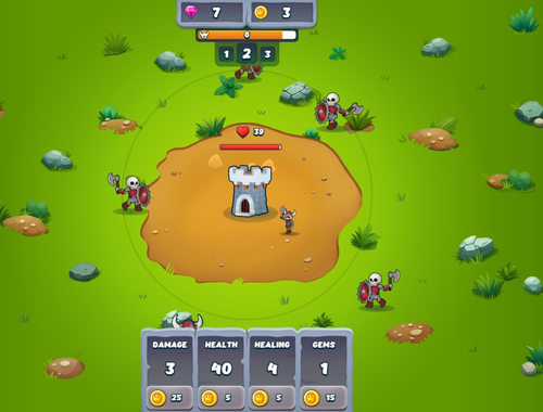 Juego Defensores de la torre  en línea