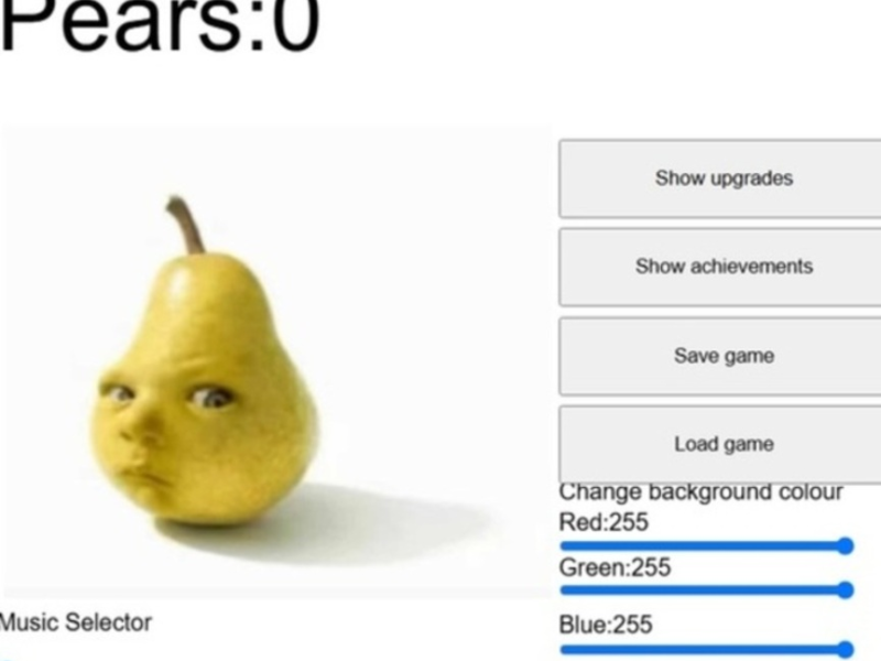 Juego Baby Pear Clicker 2  en línea