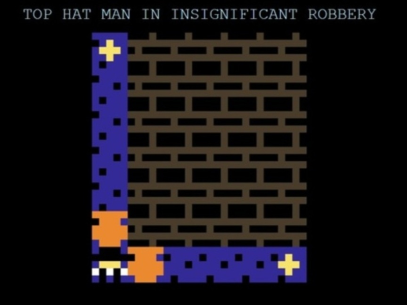 Juego Top Hat Man en robo insignificante  en línea
