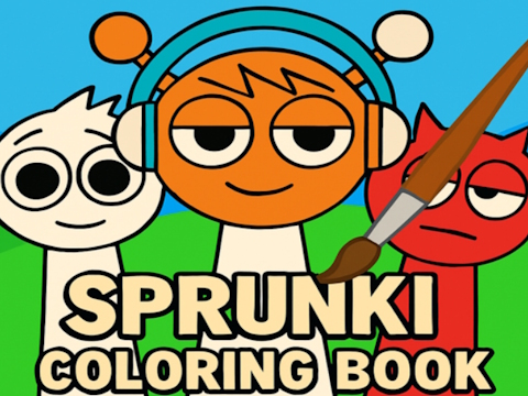 Juego Libro para colorear de Sprunki  en línea