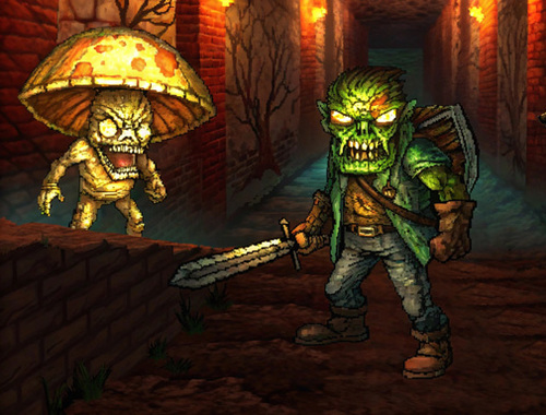 Juego Monster Slayer se fusiona y sobrevive  en línea