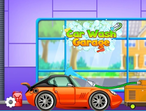 Juego Garaje de lavado de autos  en línea