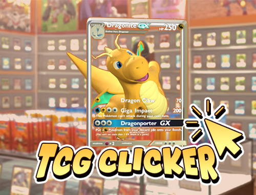 Juego Clicker de tarjeta TCG  en línea