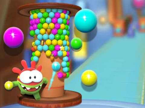 Juego Om nom torre 3d  en línea