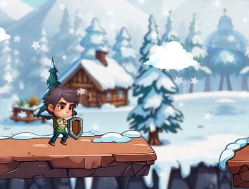 Juego Aventura glaciar  en línea