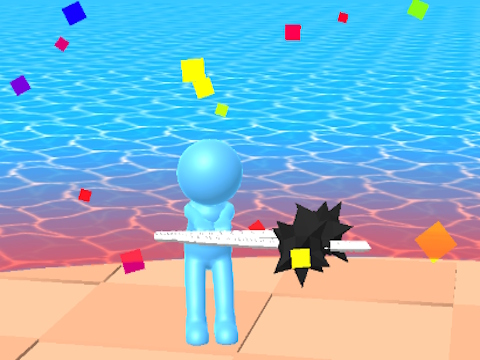 Juego Dibujar arma - fiesta de pelea  en línea