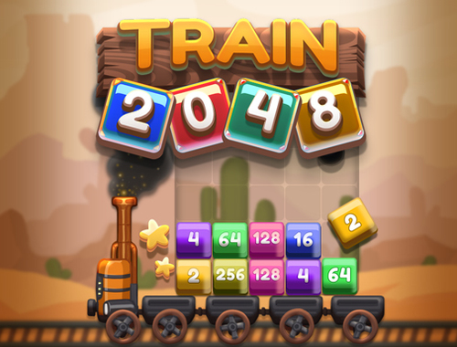 Juego Tren 2048  en línea