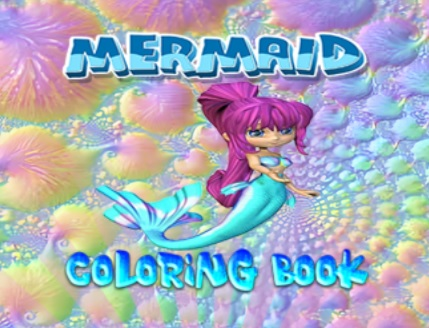 Juego Libro para colorear de sirena  en línea
