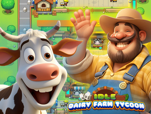 Juego Farm de lácteos inactivos Tycoon  en línea
