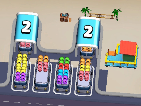 Juego Ordenar al pasajero  en línea