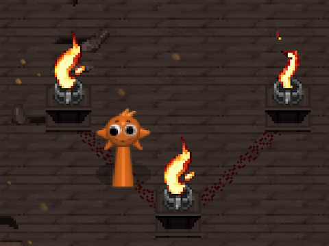 Juego Sprunki Torches Maze  en línea