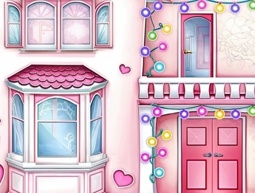 Juego Diseño de casa de muñecas  en línea