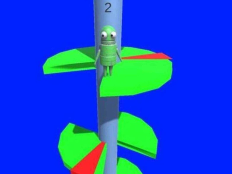 Juego Repo y Tung Tung Sahur: Helix Hop  en línea