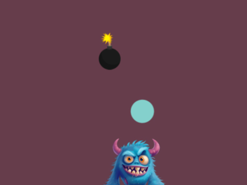 Juego Geometría monstruo sin fin de forma riseta  en línea
