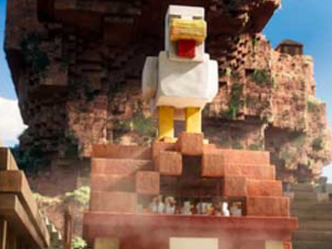 Juego Pollo de lava de Minecraft  en línea
