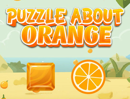 Juego Rompecabezas sobre naranja  en línea