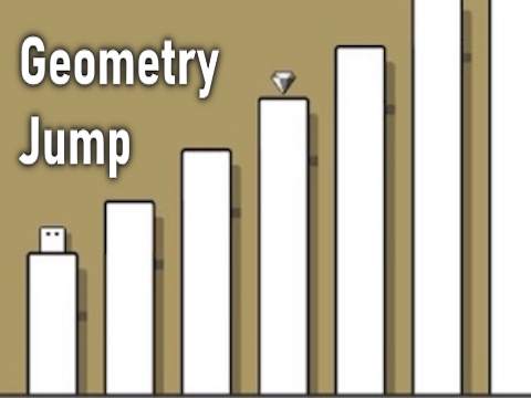 Juego Geometry saltando  en línea