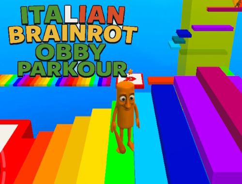 Juego Italiano Brainrot Obby Parkour  en línea