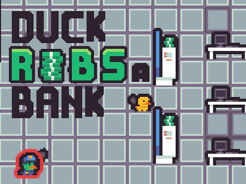 Juego Duck roba un banco  en línea