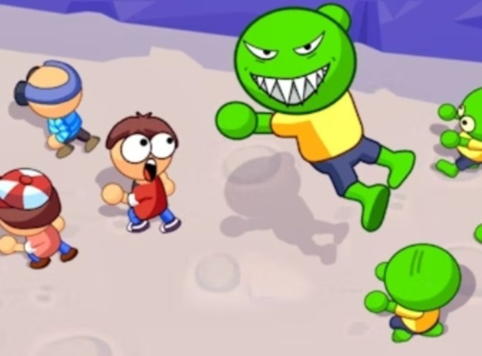 Juego Multitud zombie y fusión  en línea