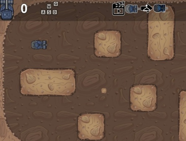 Juego 2 tanques de guerra  en línea