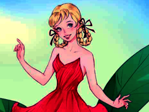 Juego Vestirse con thumbelina  en línea