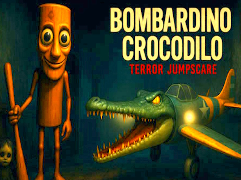 Juego Bombardino Crocodilo Terror Jumpscare  en línea