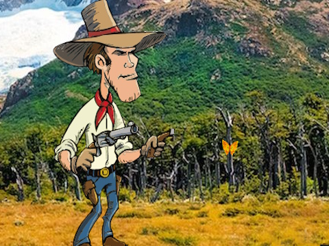 Juego El vaquero descubre la fortuna  en línea