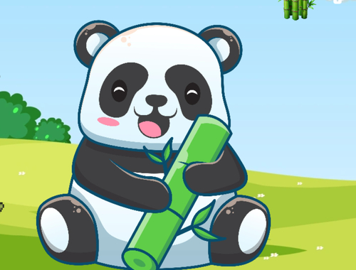 Juego ¡Toca panda!  en línea