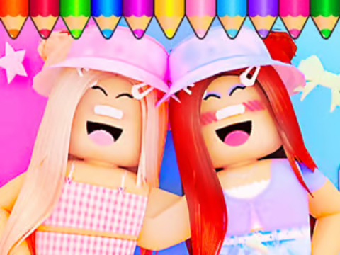 Juego Libro para colorear: Bestie Roblox  en línea