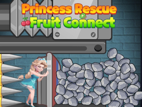 Juego Princess Rescue Fruit Connect  en línea