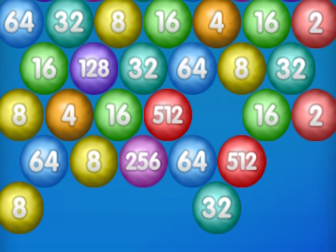 Juego Número de tirador de burbujas  en línea
