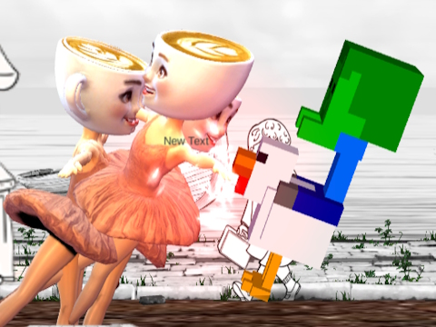 Juego Pelea de pollo jockey tung tung sahur  en línea