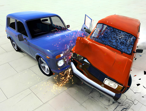 Juego Prueba de accidente automovilístico  en línea