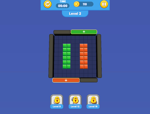 Juego Mermelada de bloques de color  en línea