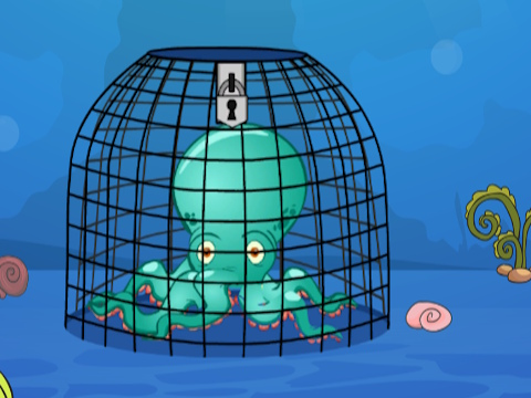 Juego Lanzamiento de pulpo de Cage  en línea